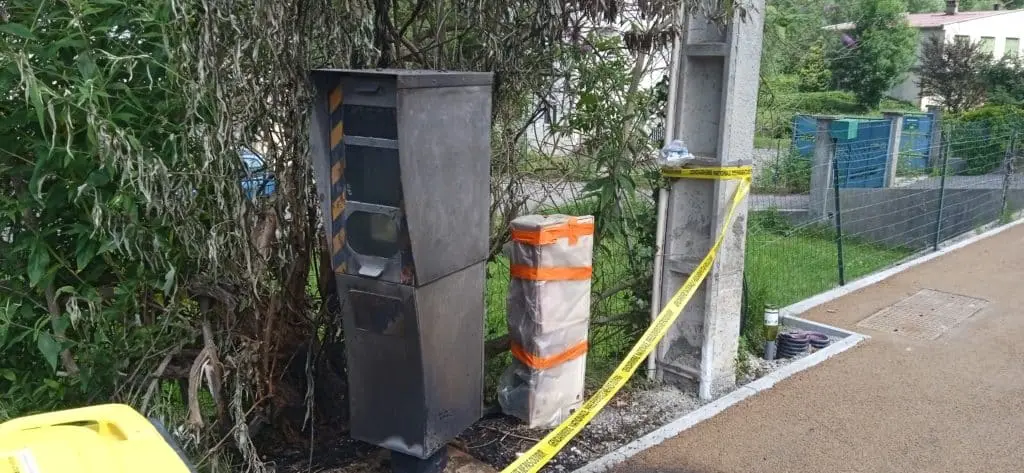 Ariège. Un radar vandalisé et brulé à Tarascon-sur-ariège