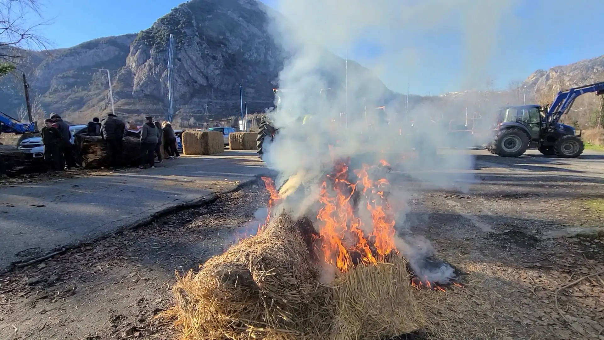 Manifestations : la route de l’Andorre fermée pour une durée indéterminée