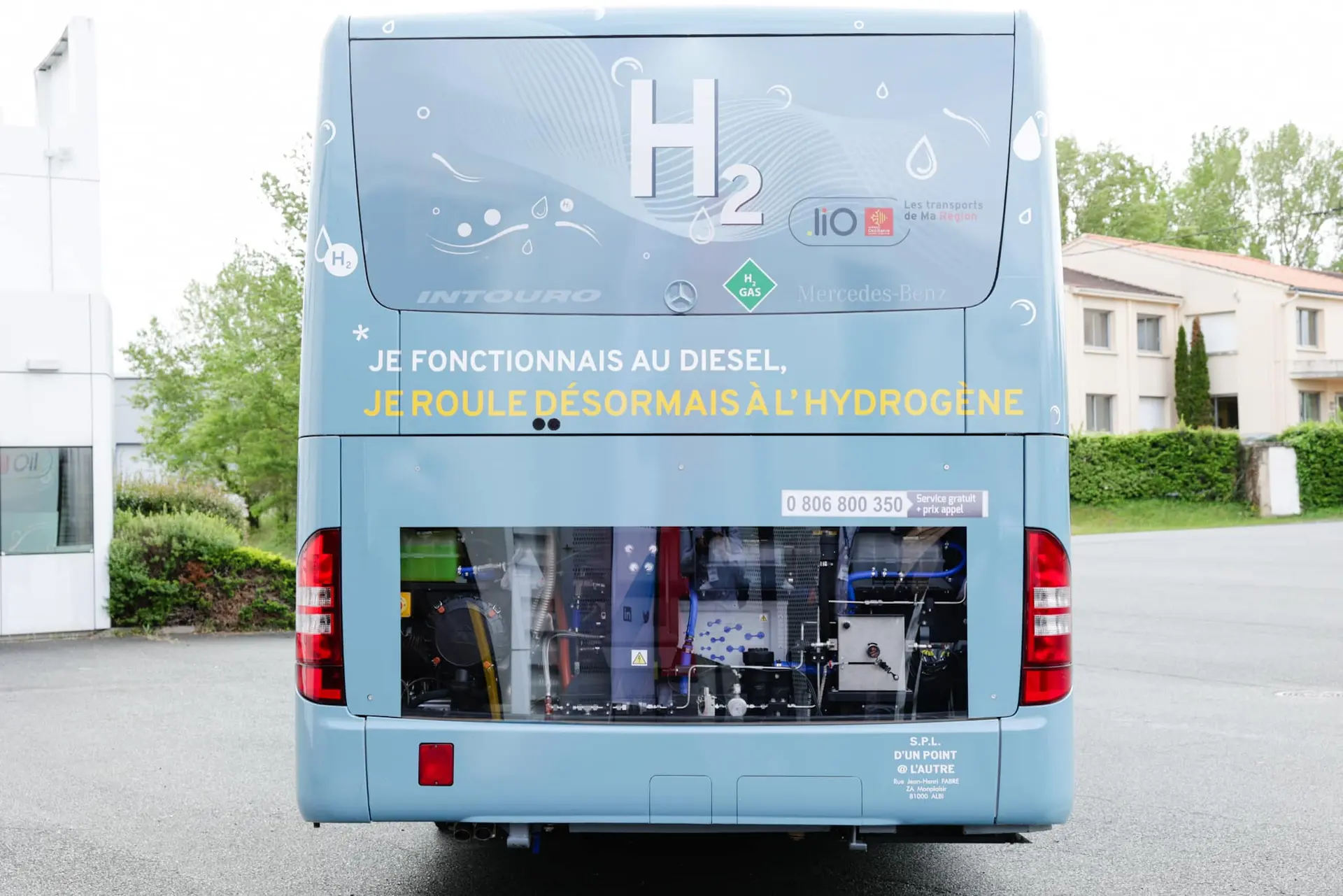 La 1ère flotte de cars à hydrogène en France est en Occitanie