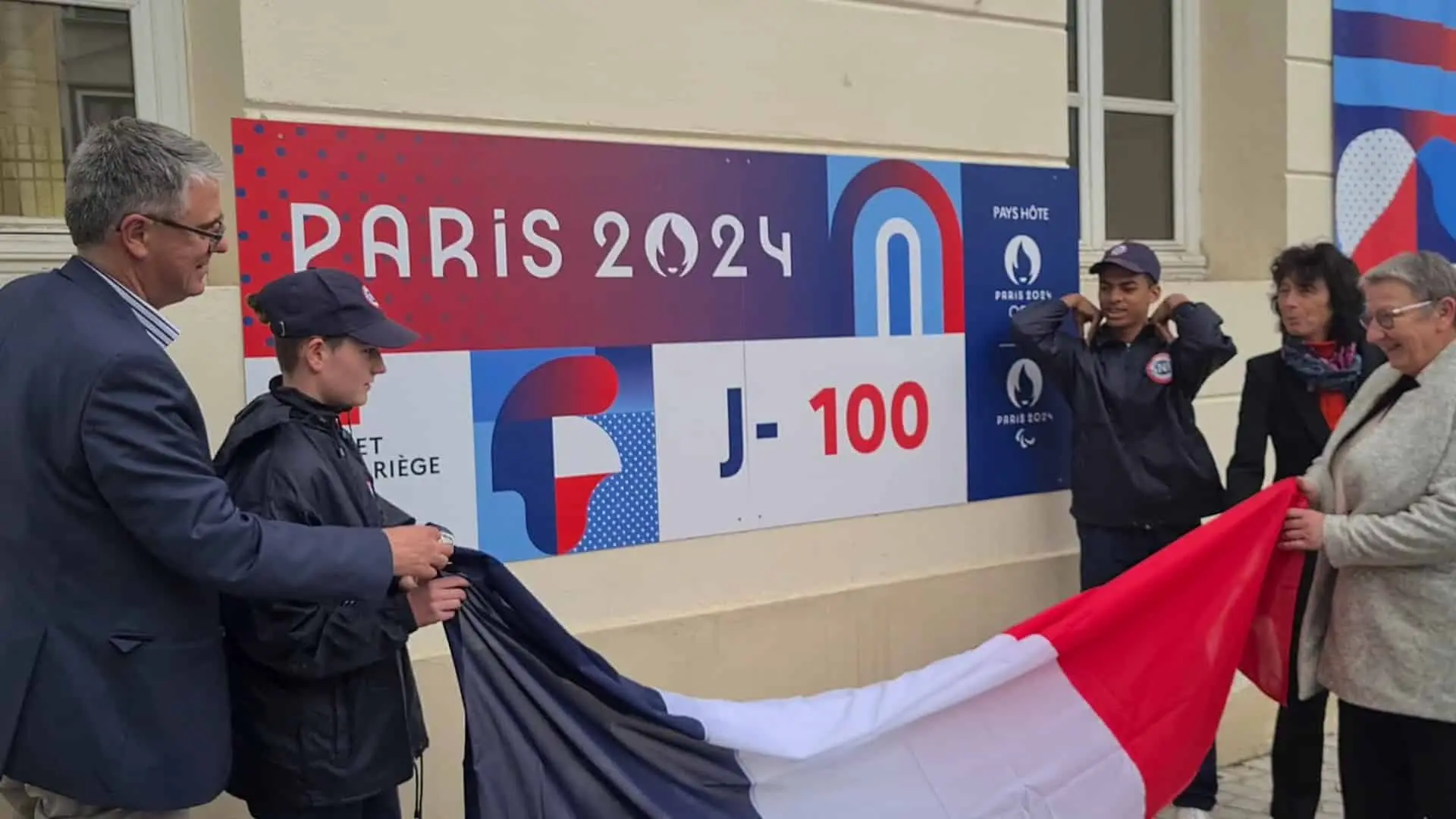 L’Ariège a lancé officiellement le compte à rebours avant les Jeux Olympiques et Paralympiques