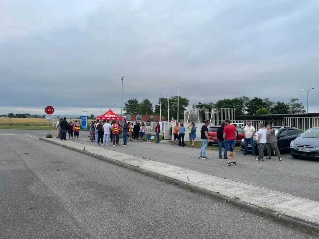Mobilisation. Une action en cours à Mazères