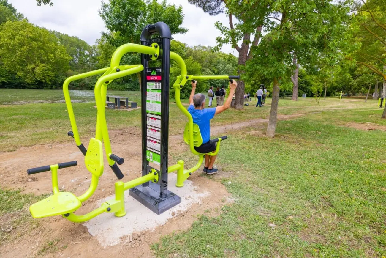 Aude. La ville de Carcassonne crée une aire de fitness gratuite, en plein air aux bords de l’Aude
