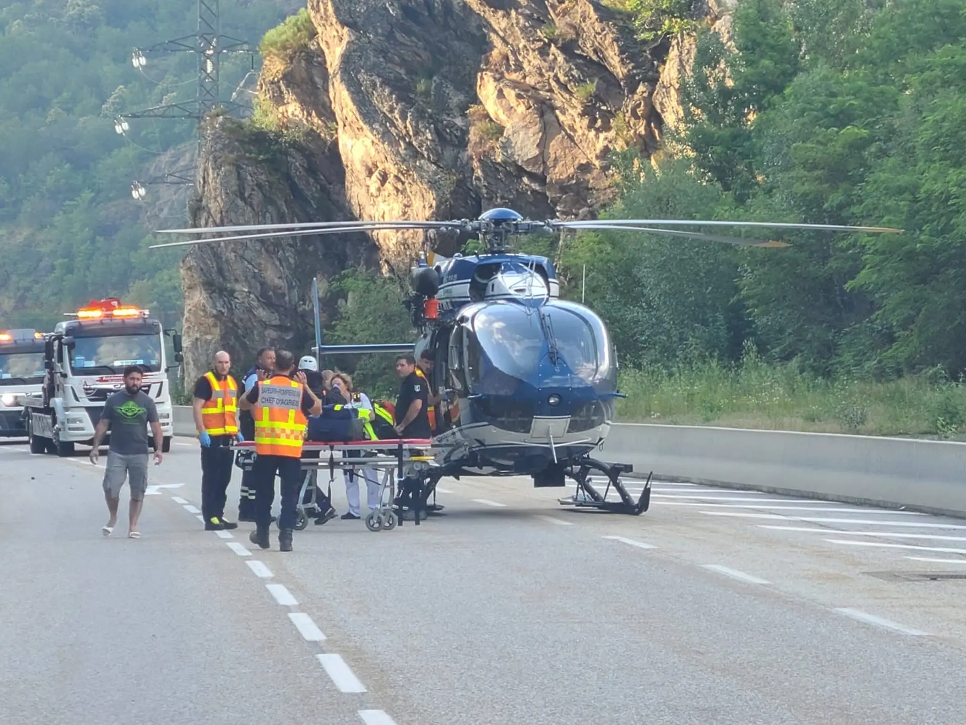 Ariège. Un choc frontal sur la RN20 à hauteur d’Ax-les-Thermes fait trois victimes, une est décédée