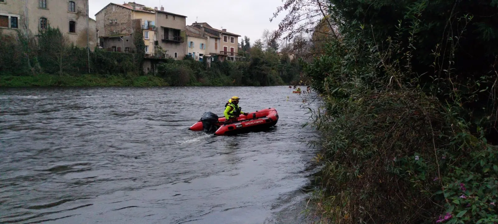 Ariège. Un mystérieux cri d’ appel à l’aide au bord de la rivière mobilise les secours à Varilhes