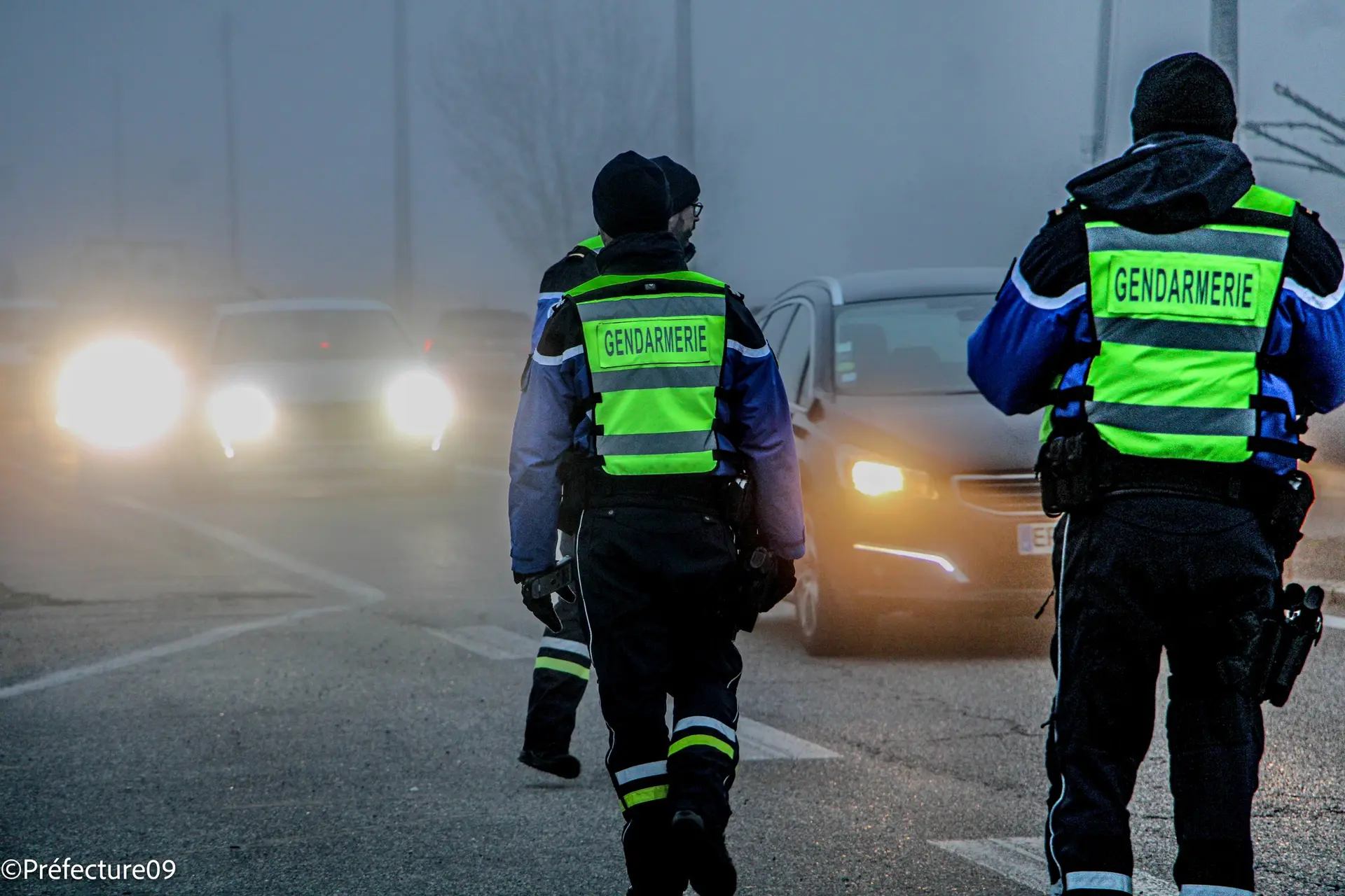 Alcool, brouillard : les forces de sécurité mobilisées hier et seront cette nuit sur les routes d’Ariège