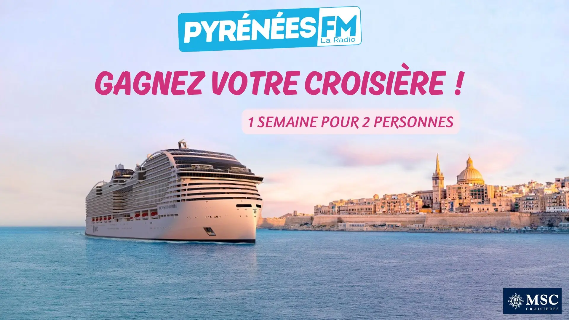 GAGNEZ VOTRE CROISIÈRE !