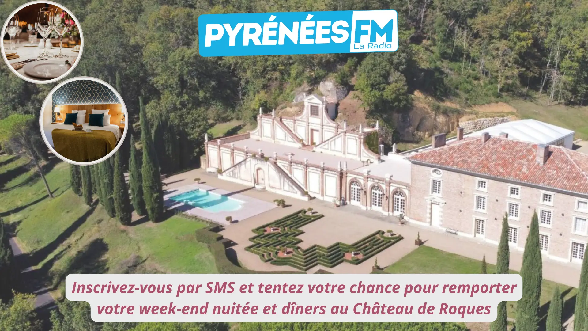 GAGNEZ VOTRE WEEK-END AU CHATEAU DE ROQUES