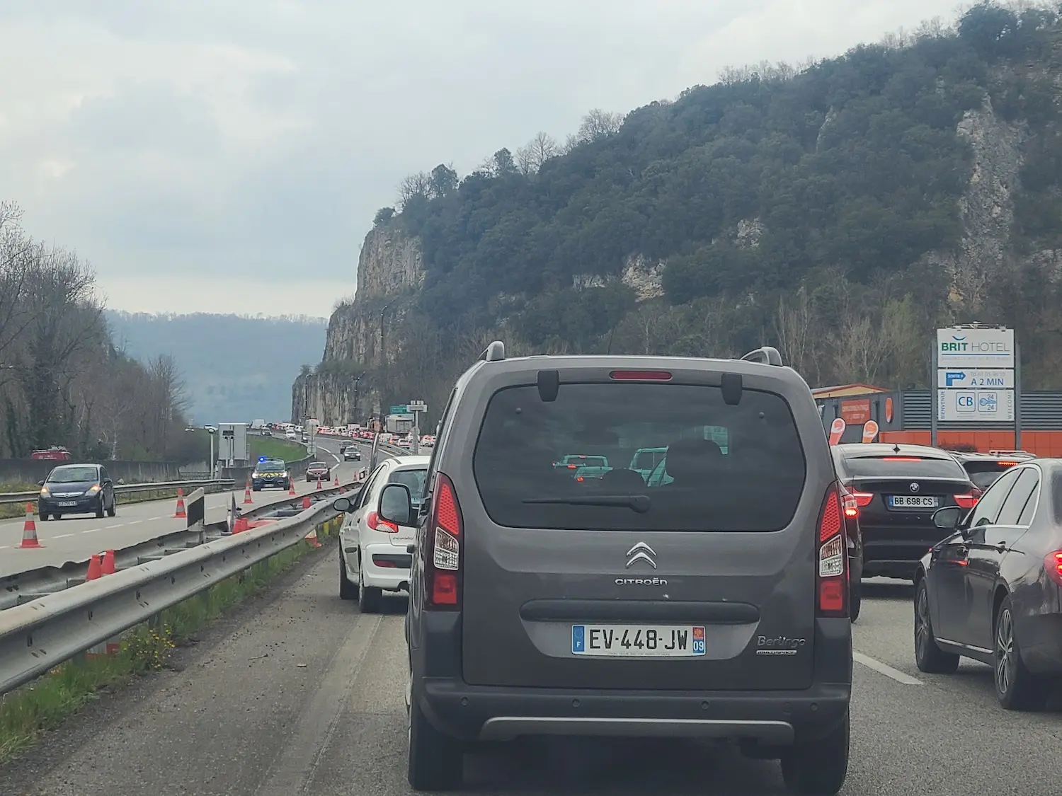 Accident sur la RN20 entre Foix et Pamiers : trois blessés légers, la circulation perturbée