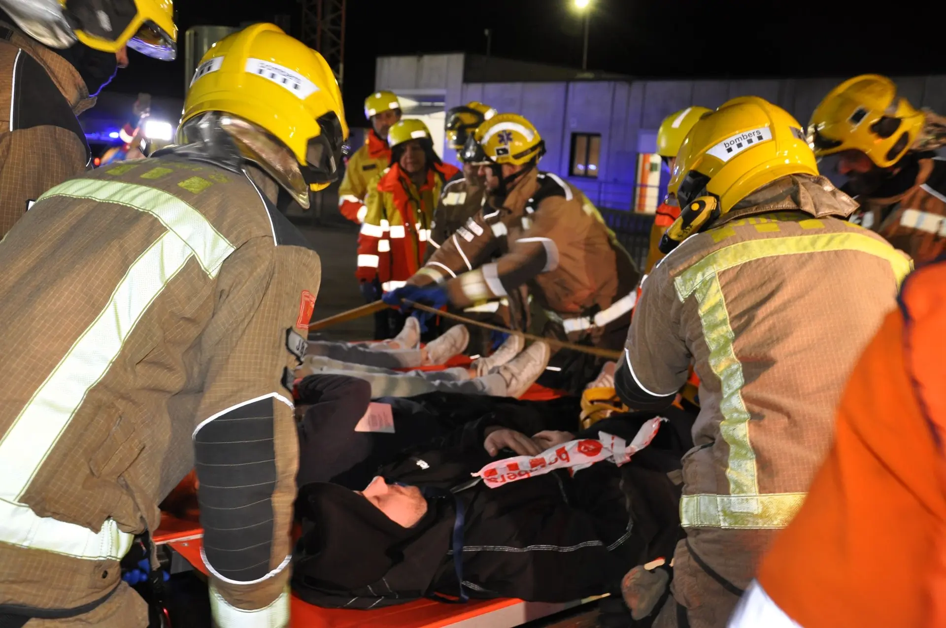 Accident sur la ligne de TGV Figuères-Perpignan : un exercice réuni plus de 200 pompiers