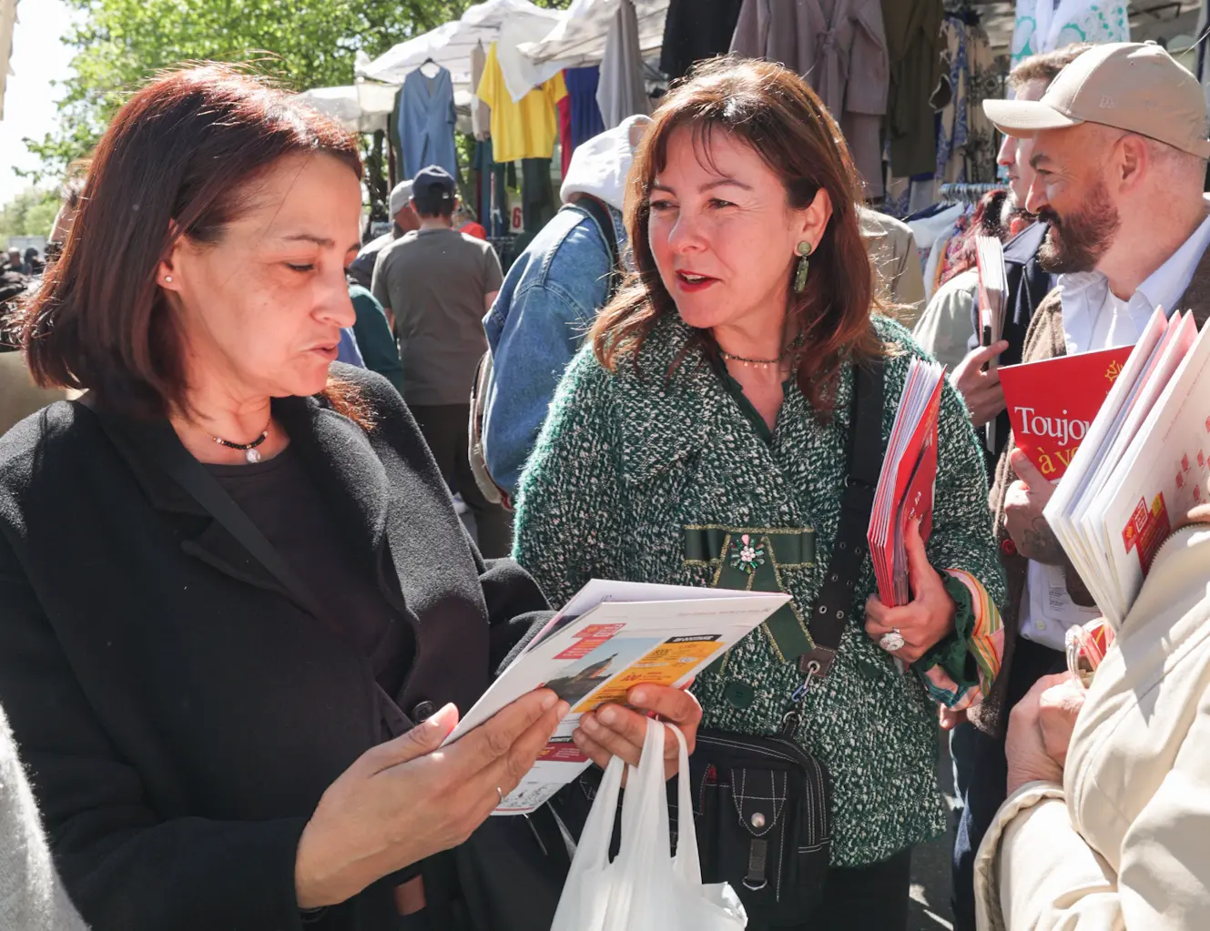 Carole Delga a lancé sa grande tournée citoyenne depuis le marché de la Faourette à Toulouse