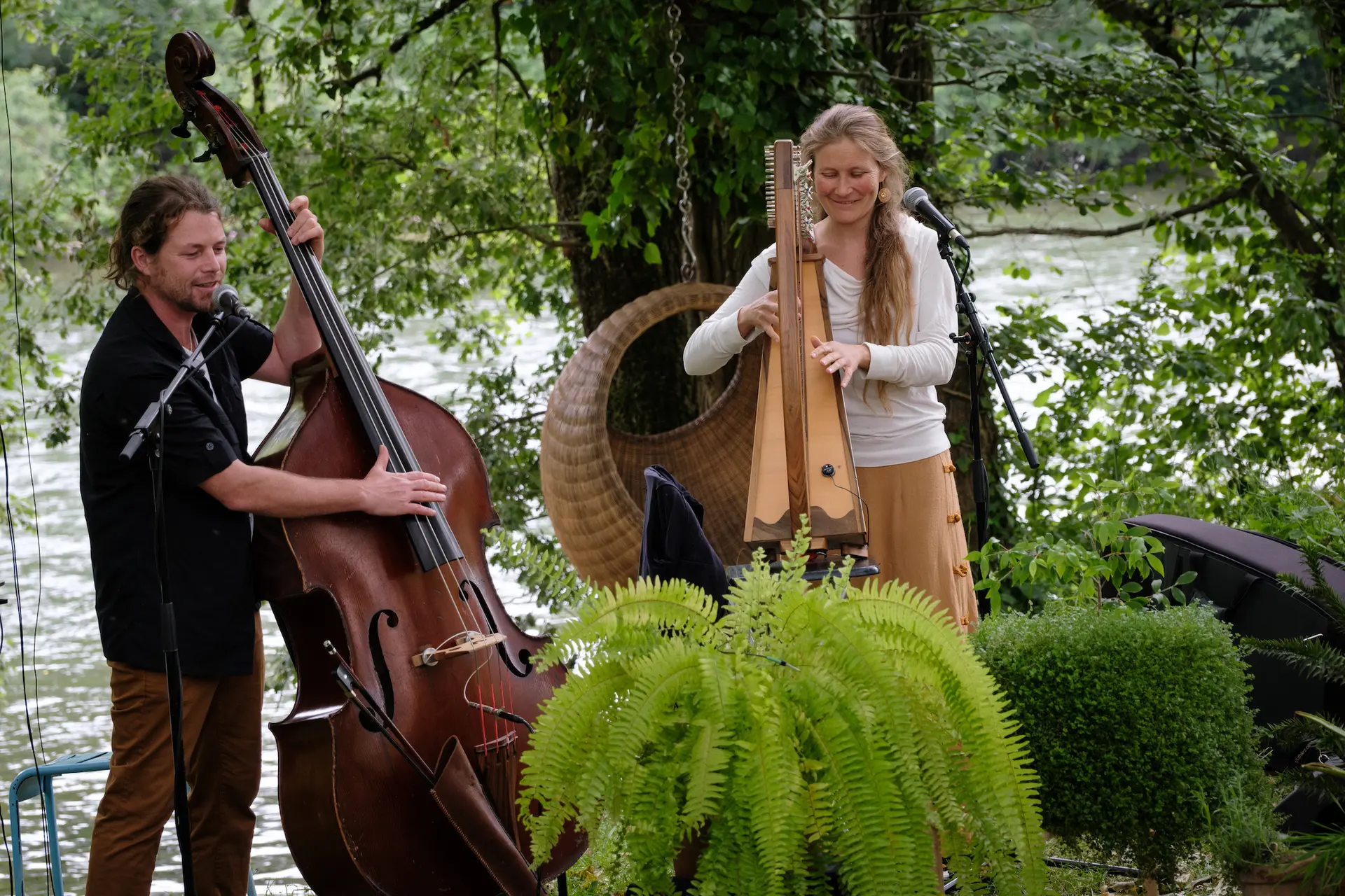 À Moulis: les plantes font de la musique avec le duo Keryda