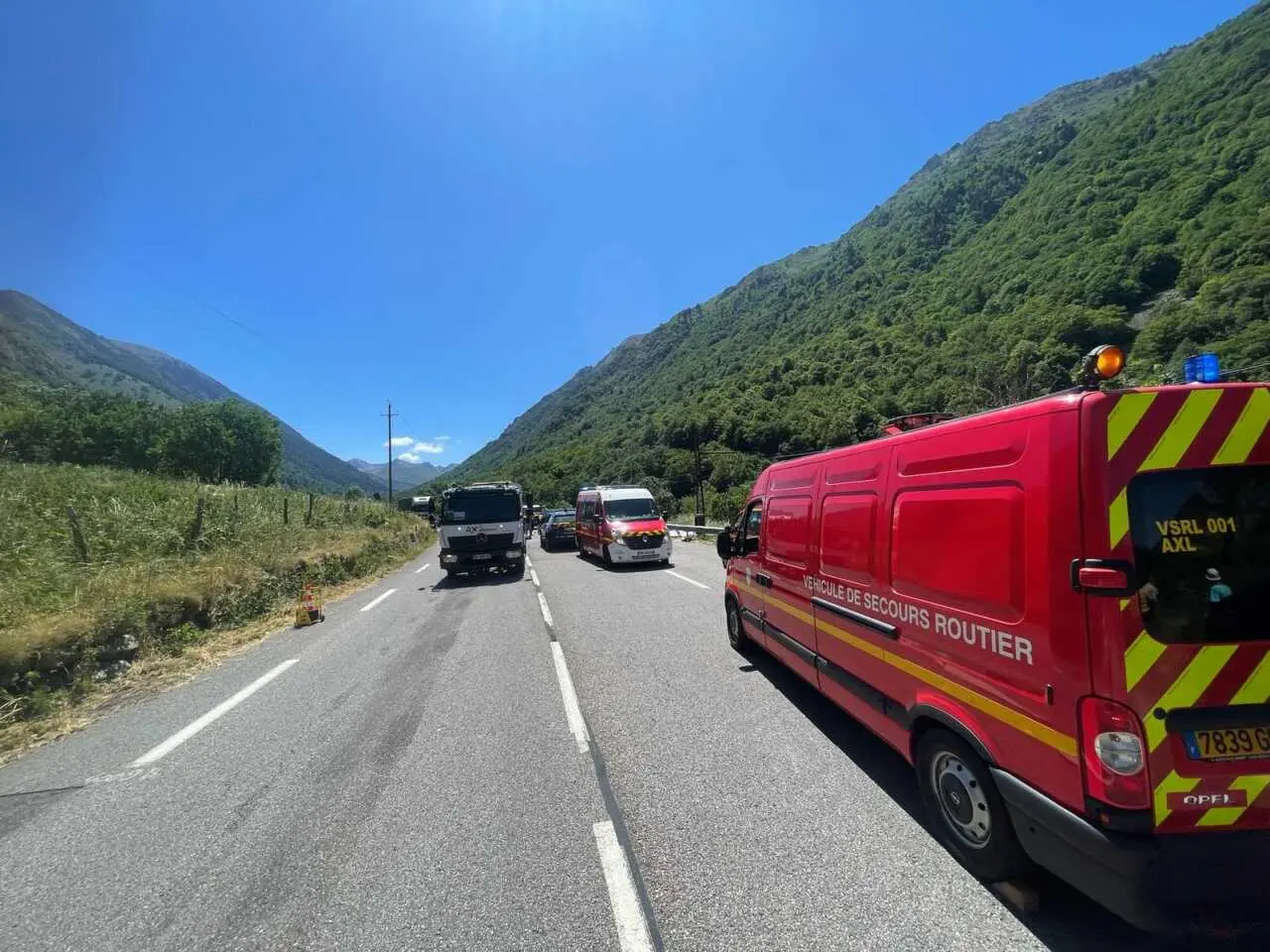 Ariège. Collision frontale entre deux motos sur la RN20 : un mort