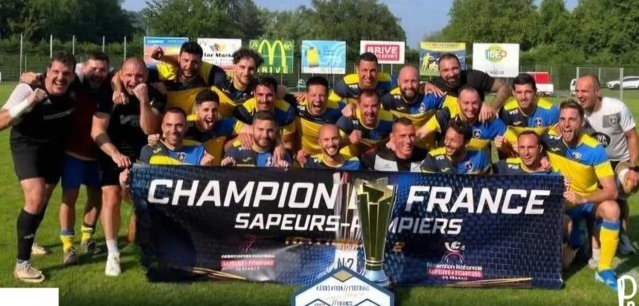 Les pompiers footballeurs de Haute-Garonne sacrés champions de France N2