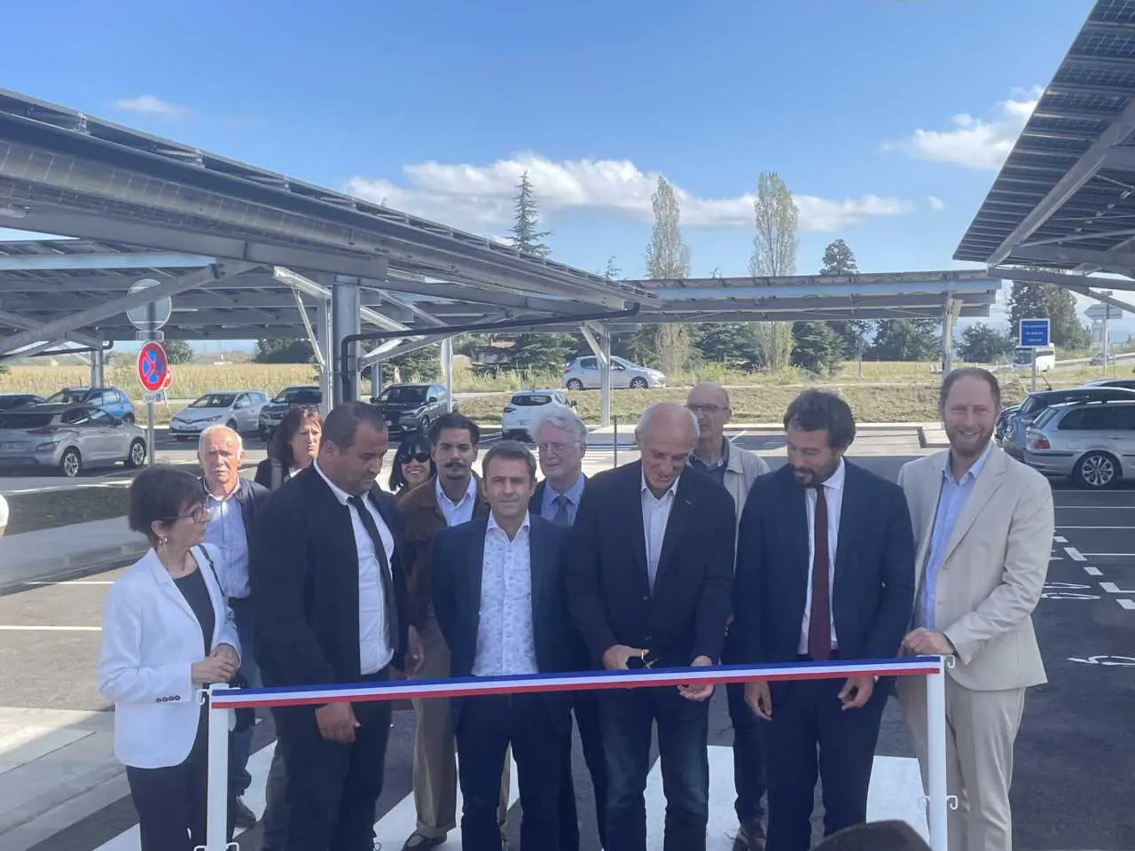 Une nouvelle aire de covoiturage inaugurée à Pamiers 