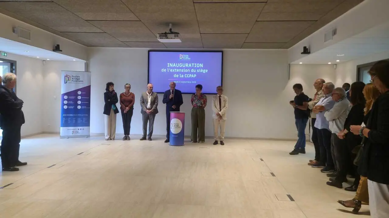 La CCPAP a inauguré l’extension de son siège à Pamiers