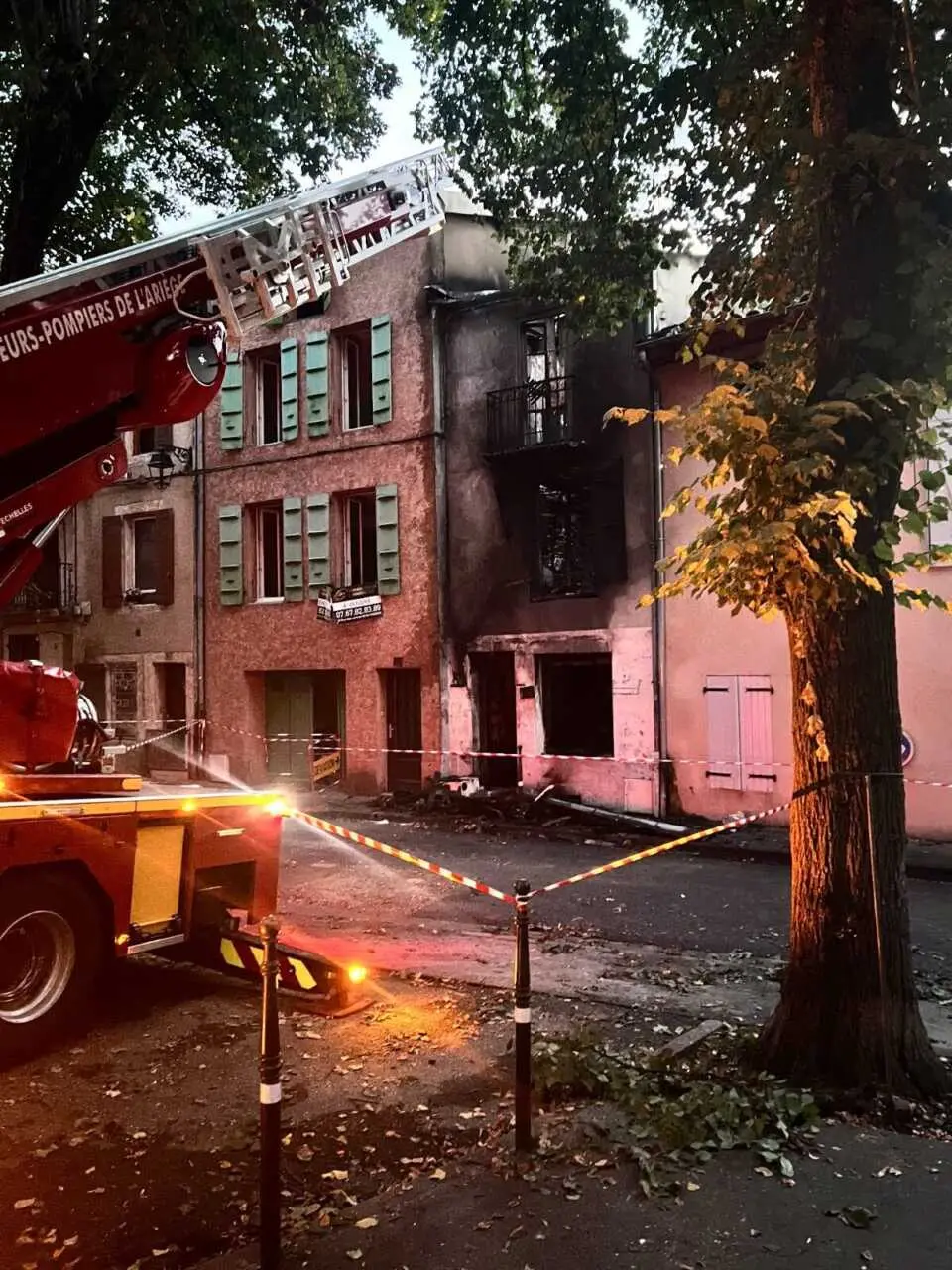 Incendie à Pamiers : 14 habitants relogés après le sinistre