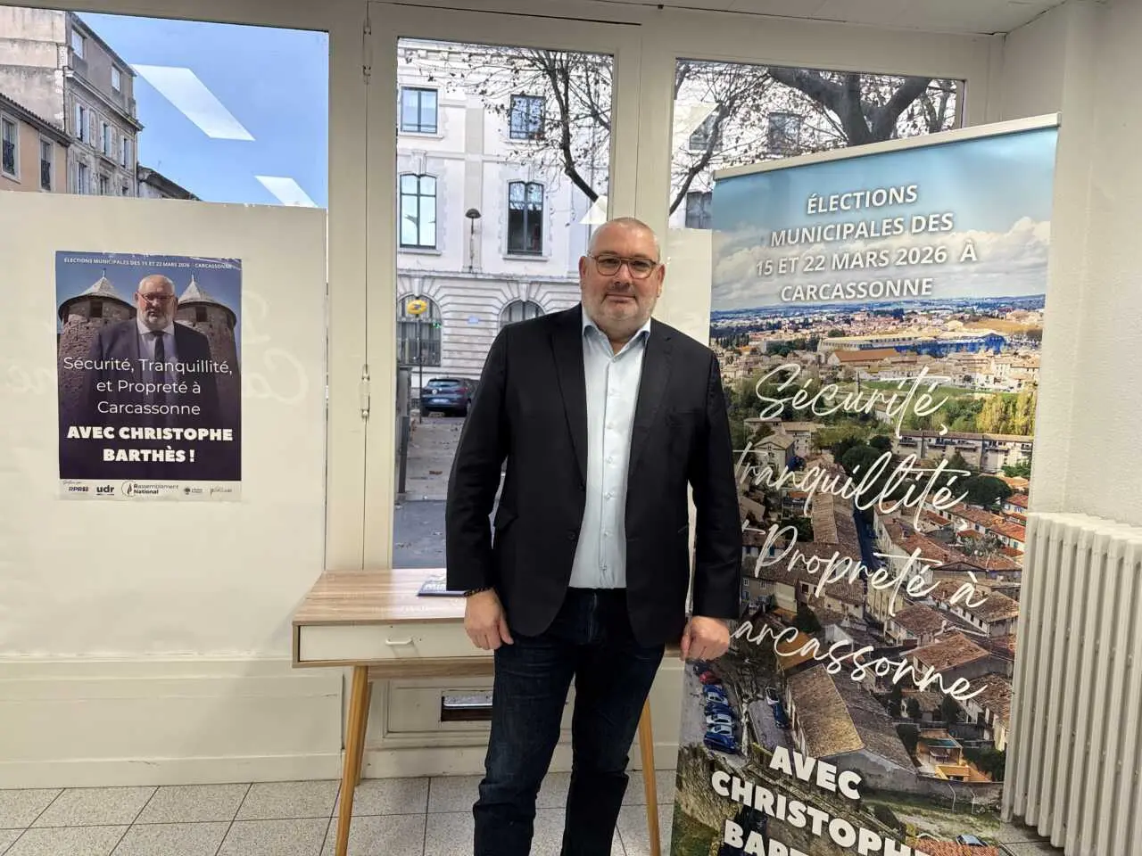 Municipales : Carcassonne Christophe Barthès