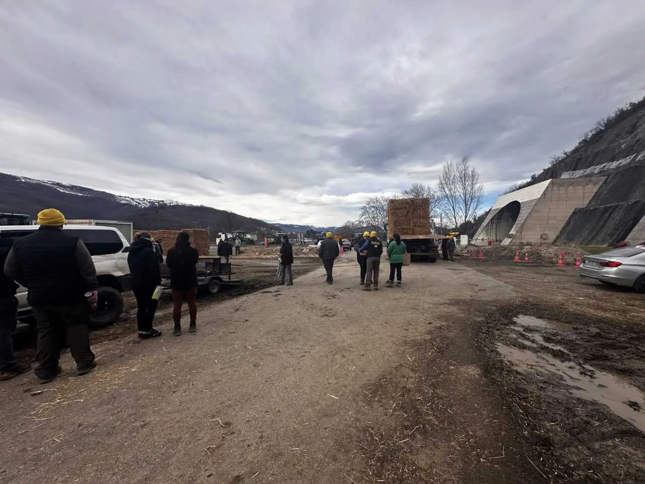 Foix : les agriculteurs lèvent le blocage du tunnel mais restent mobilisés