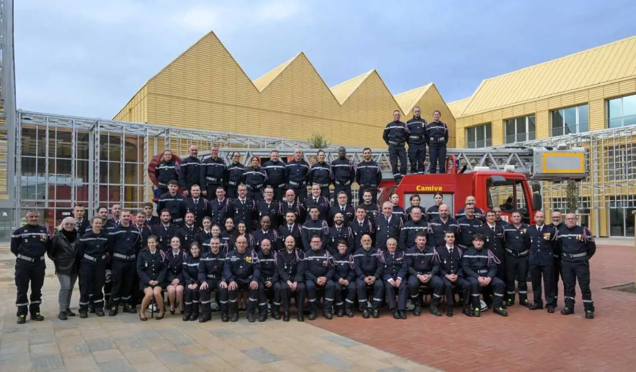 Téléthon pompier Limoux : le centre des sapeurs-pompiers