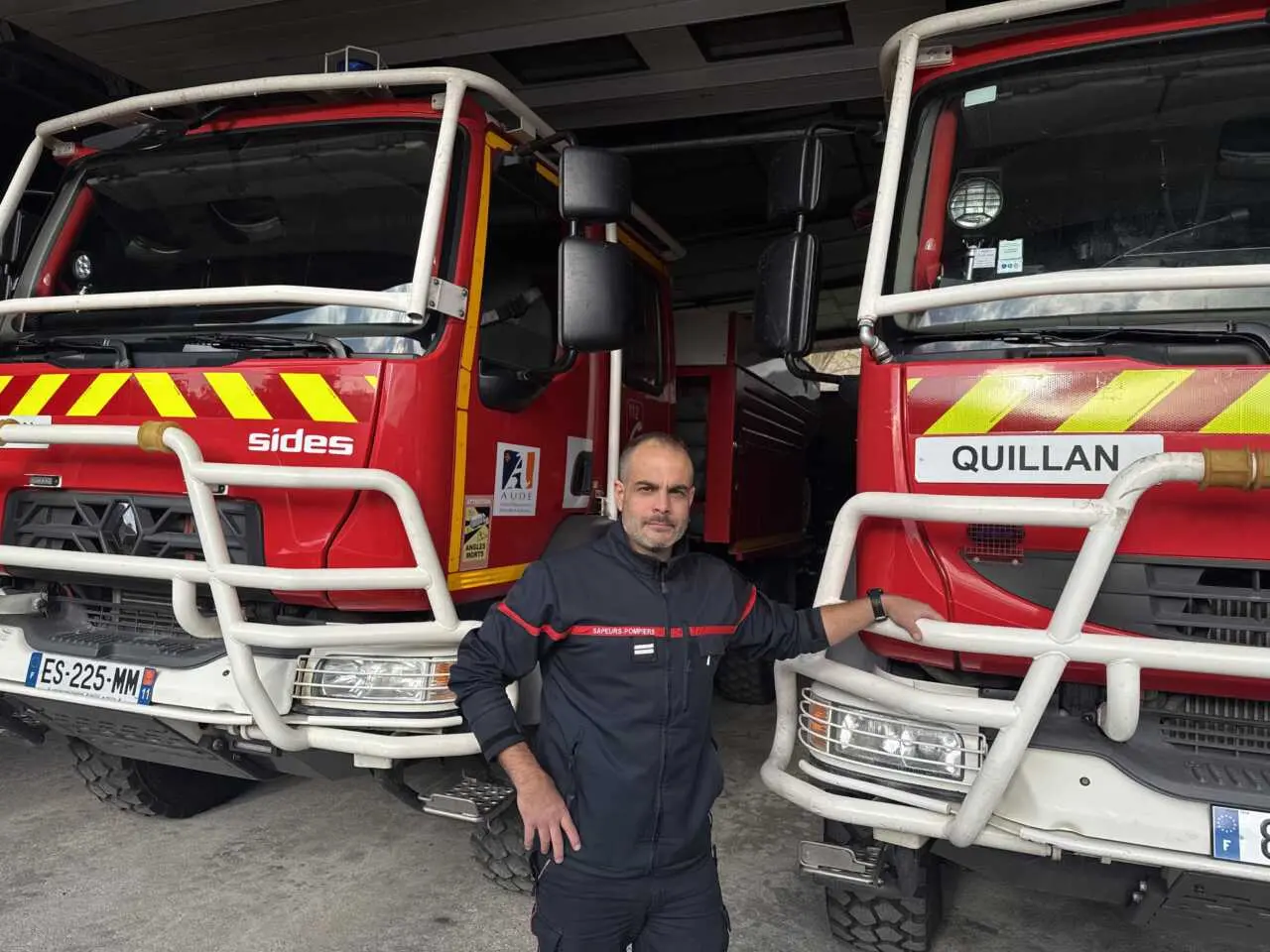 Aude : Gaël Chourreau, nouveau chef du centre de secours de Quillan
