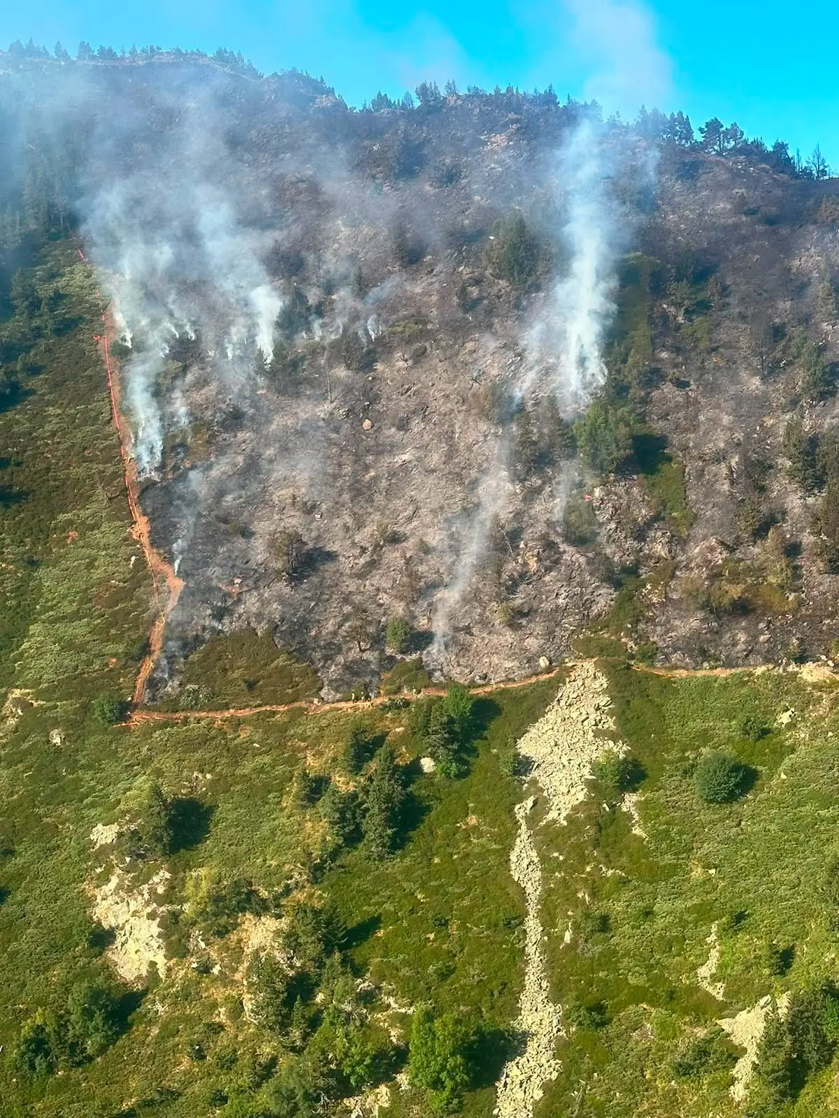 Après 65 hectares parcourus, l'incendie de Thuès-Entre-Valls est stabilisé