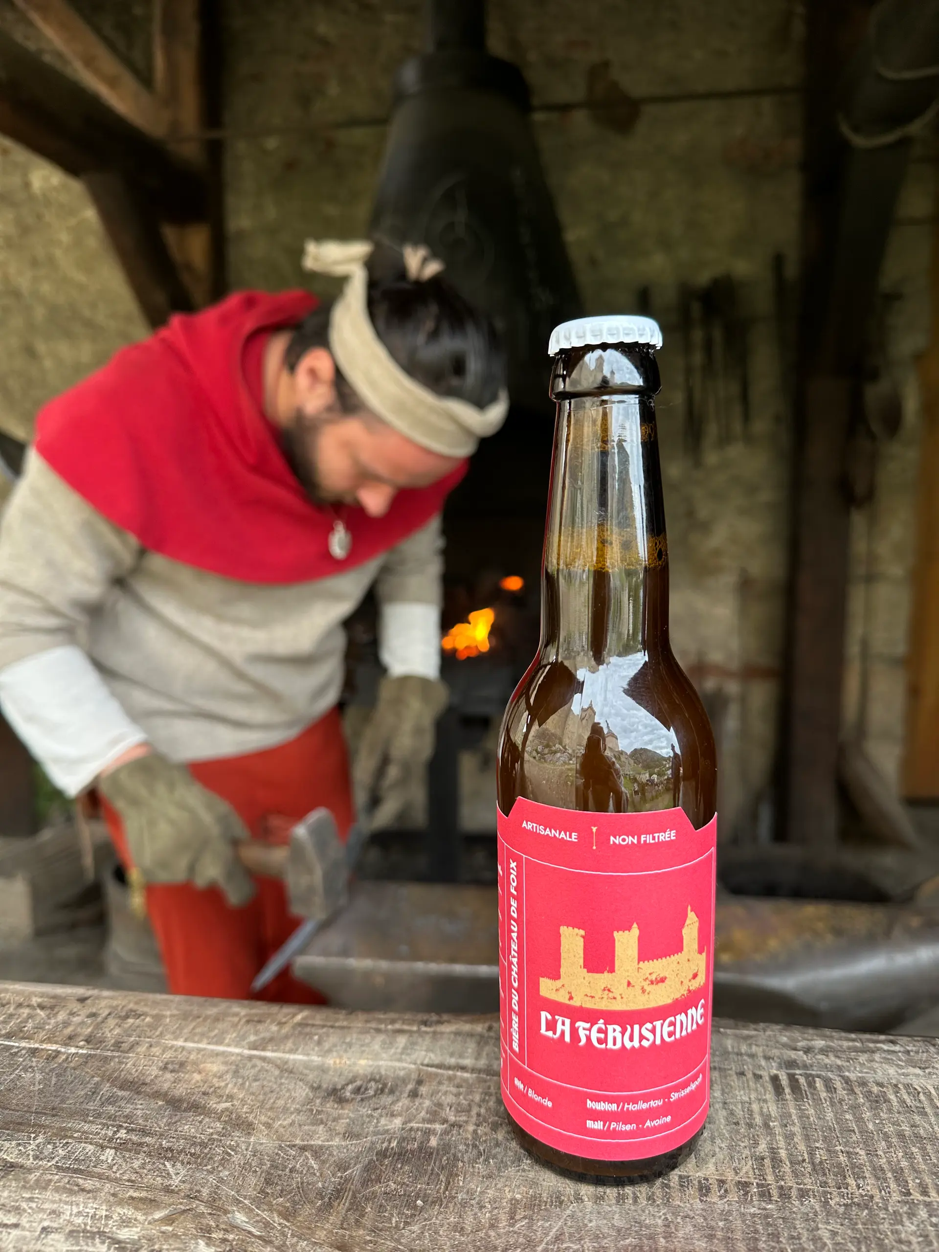 Le Château de Foix dévoile sa bière officielle, « La Fébusienne »