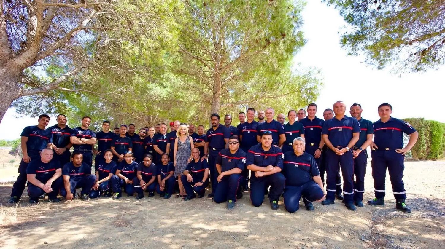 Aude : 31 sapeurs-pompiers de Nouvelle-Calédonie en renfort face au risque de feux de forêt