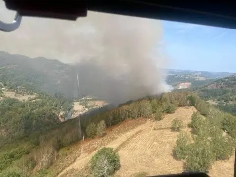 Ariège : 10 hectares brûlés dans un incendie à Erp, 24 personnes évacuées