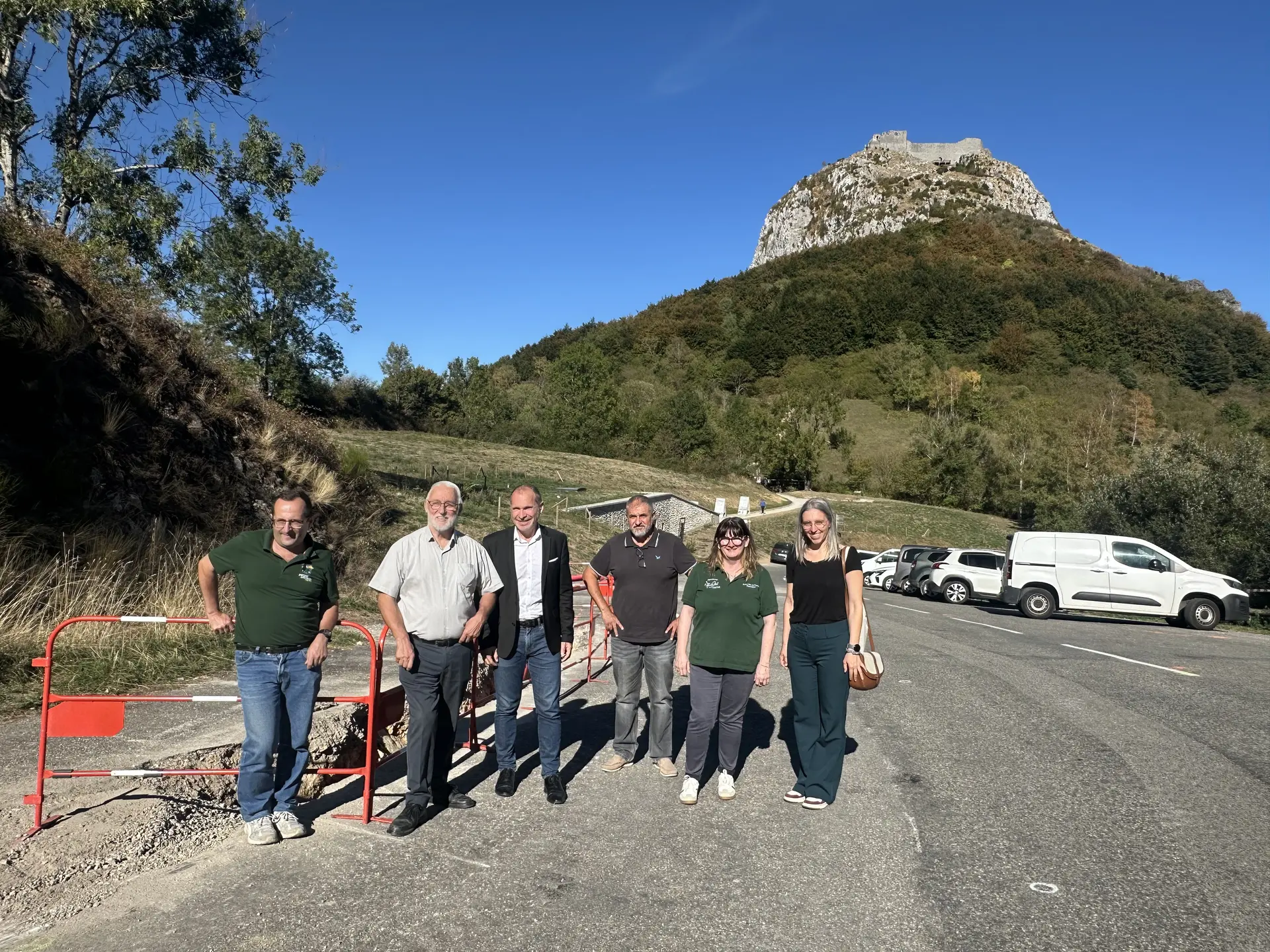 Château de Montségur : coup d’envoi pour près de 200 nouvelles places de parking, « une grande étape importante pour nous »